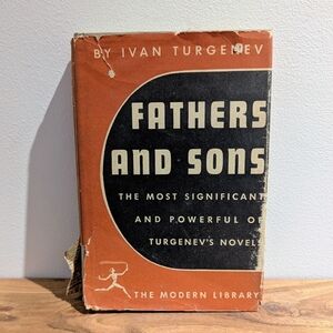 Vintage Fathers and Sons – Ivan Turgenev | Modern Library Hardcover w/ Dust Jack